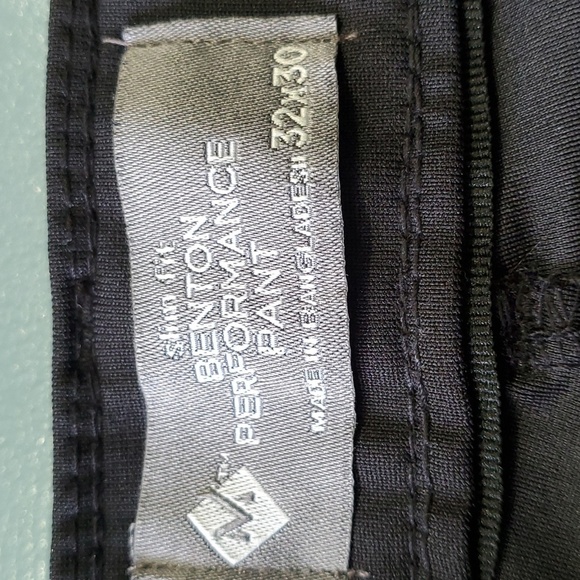 Slim Fit black stretch pant jeans. Size 32 X 30. By Benton performance. - Picture 4 of 7
